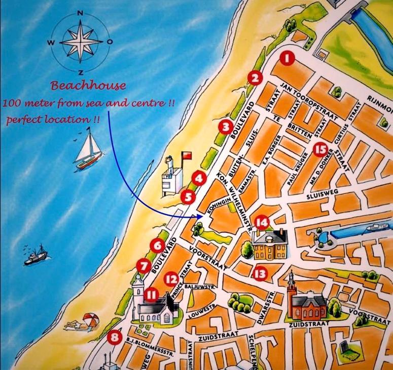 Emma'S Beach House Katwijk aan Zee Eksteriør bilde